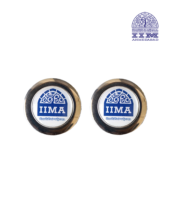 Fridge Magnet Metal Domed Round